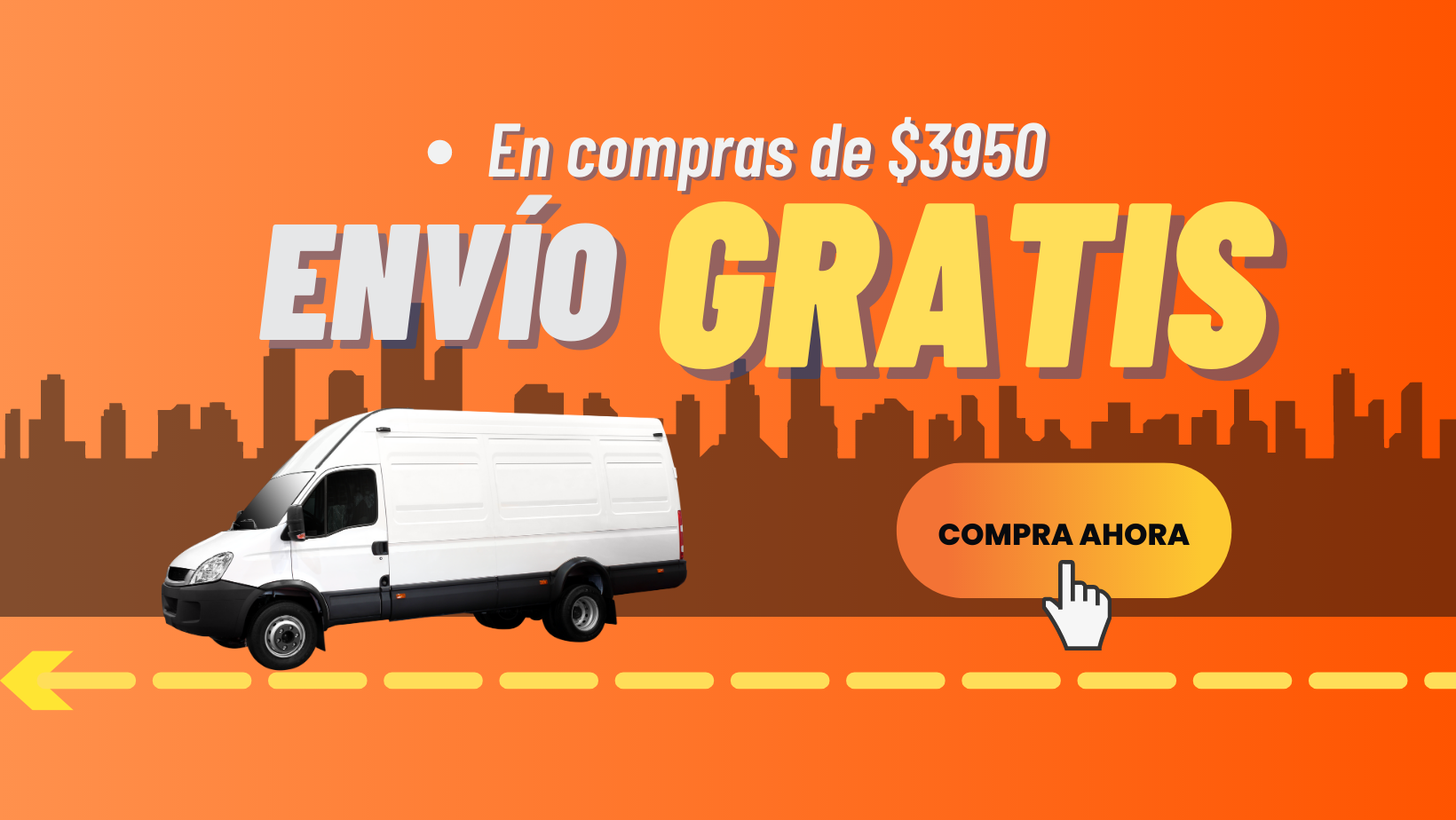 Envio Gratis por $3950